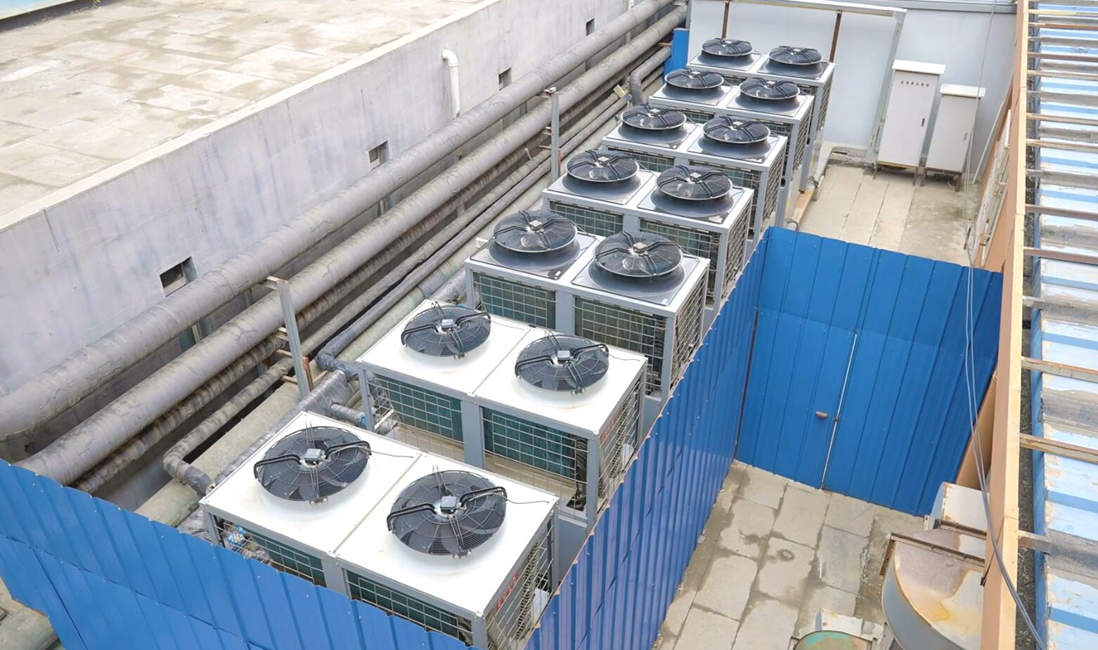 空氣源采暖熱泵空調(diào)出現(xiàn)h1報警怎么修復(fù) 