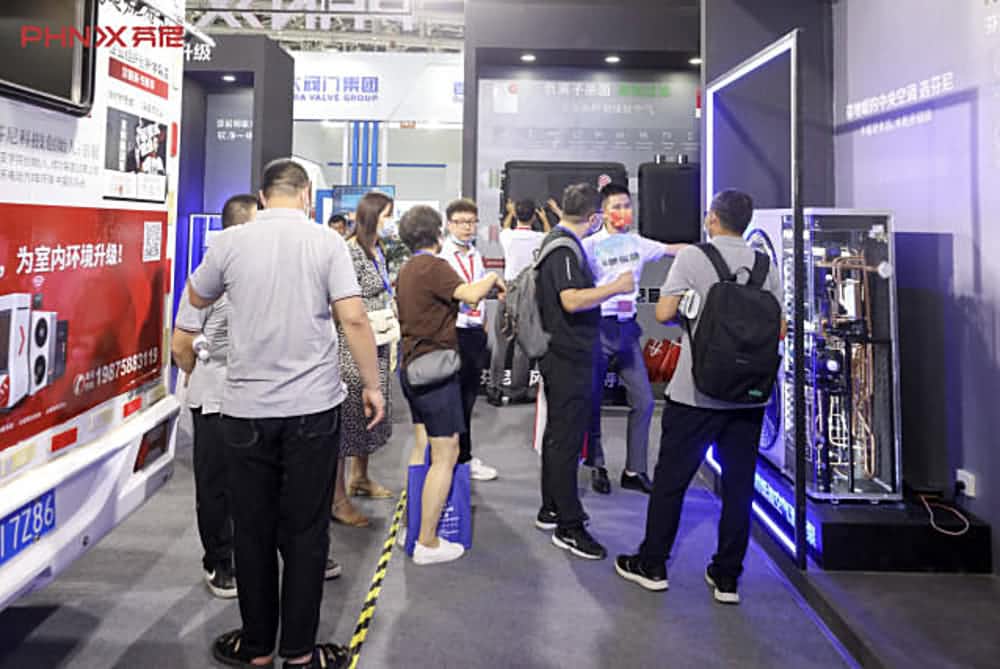 芬尼帶地暖的中央空調