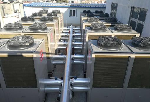 物理供熱機組60千瓦和30匹空氣能對比 