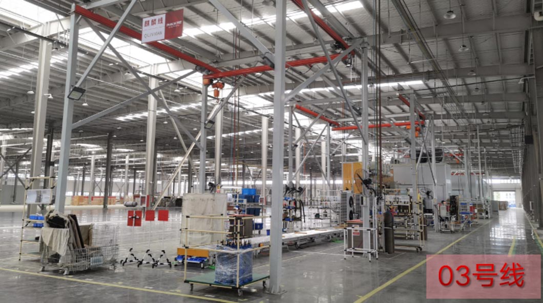 安徽工廠投入使用 