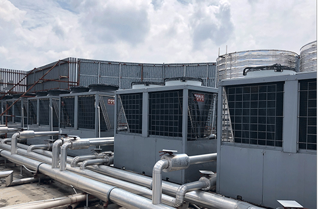 廣西桂林悅璟酒店（中央熱水+中央采暖+中央空調）