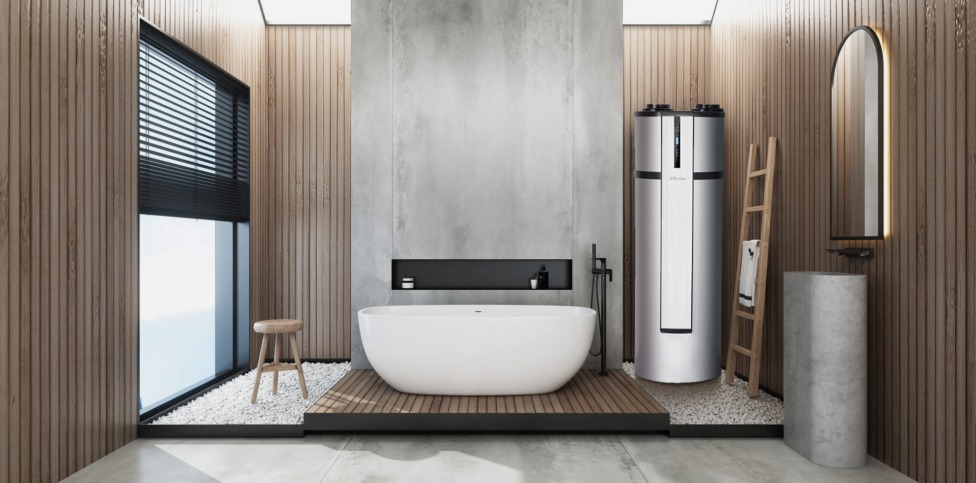 空氣能熱水器豪華型